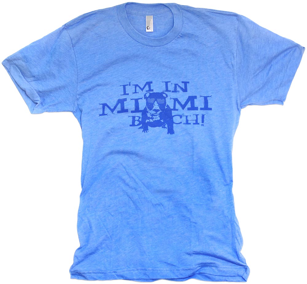 Miami Beach Blue T-Shirt.