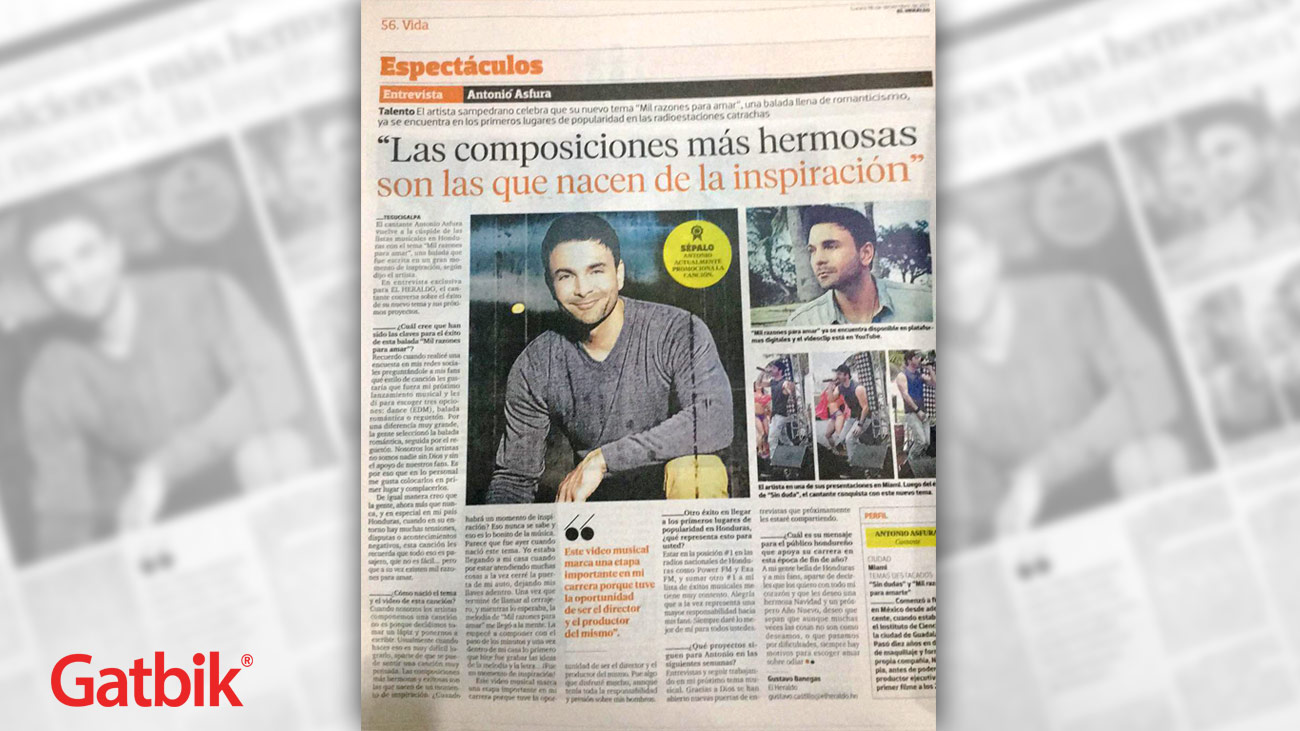 Antonio Asfura entrevista exclusiva para El Heraldo, Honduras.
