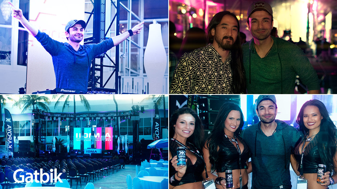 Antonio Asfura at the Winter Music Conference, International Dance Music Award, in Miami Beach, FL.