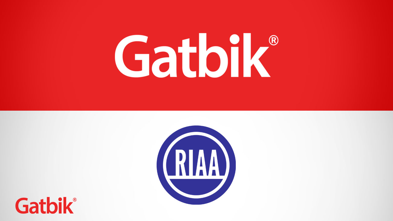 Gatbik Music, new member of The Recording Industry Association of America.